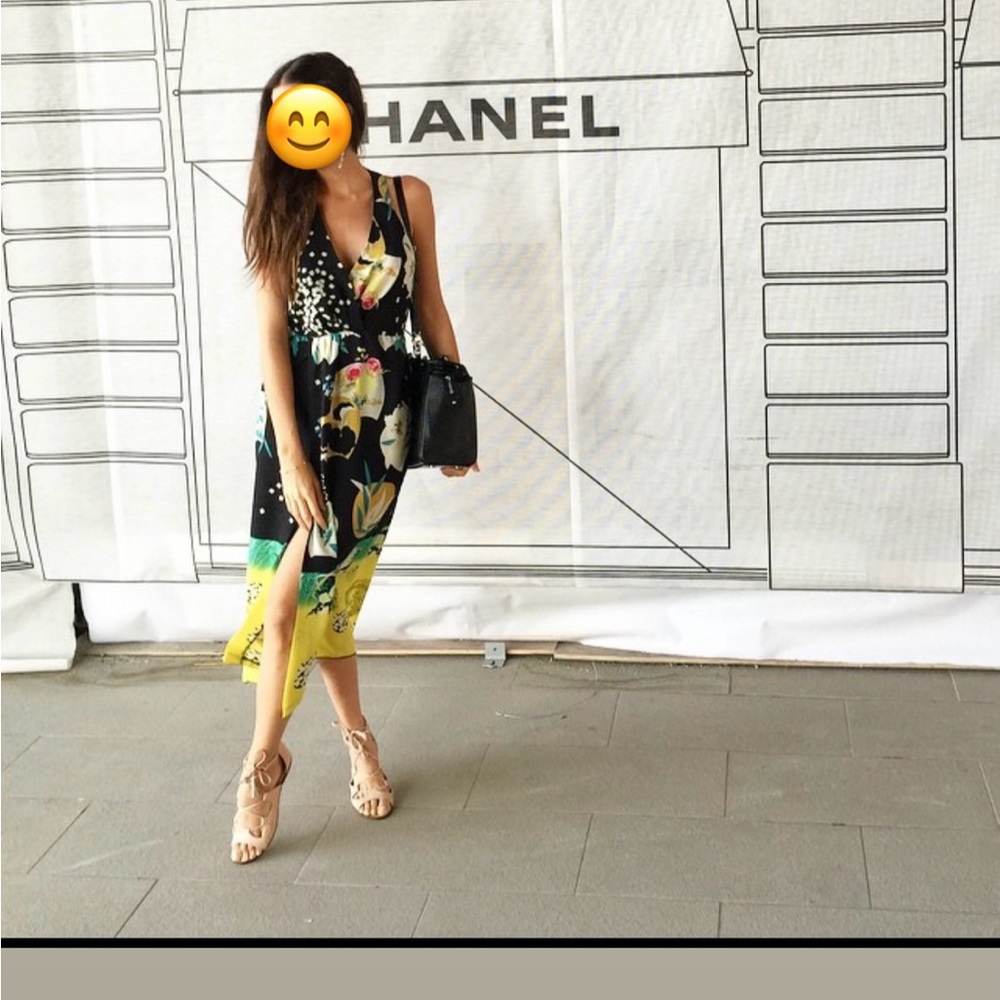 Zara midi dress. Beautiful back.